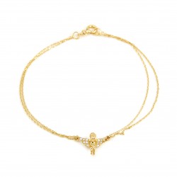 Brăţară din aur galben 14K - BRA019